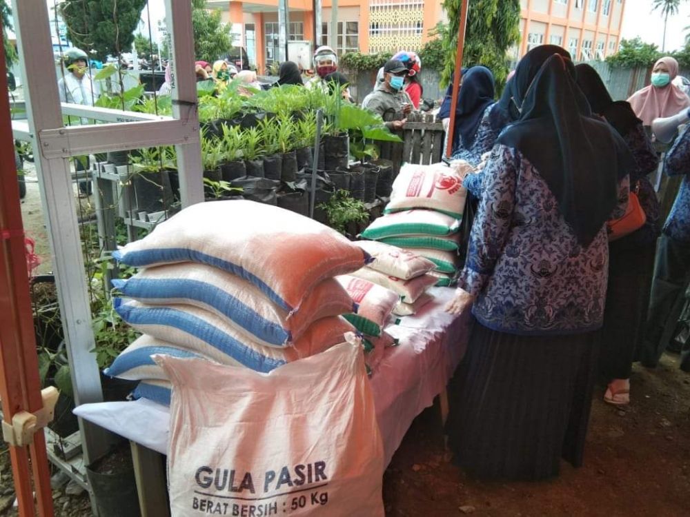 Pemkot Sungaipenuh, Gelar Pasar Murah Barang Kebutuhan Pokok