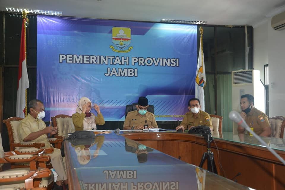 Pj Sekda Provinsi Jambi, Sudirman saat Bincang Bincang Kawasan Cagar Budaya Nasional Muaro Jambi