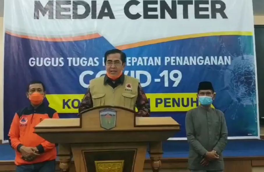 Wako AJB Beri Keterangan Pers, terkait Penambahan Pasien Positif Covid-19 di Kota Sungaipenuh