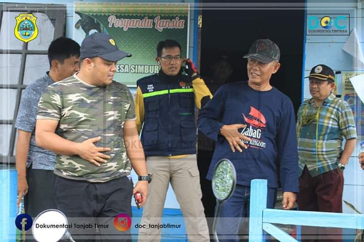 Wabup Tanjabtim H. Robby Nahliansyah Bersama Asisten I Setda Tanjabtim Sucipto