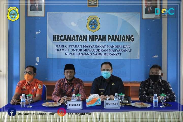 Pjs Bupati Tanjabtim H. Varial Adhi Putra , ST.MM Kunker ke - Kecamatan Nipah Panjang