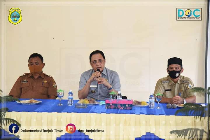 Pjs Bupati Tanjabtim H. Varial Adhi Putra, ST.MM Kunker ke Kecamatan Geragai