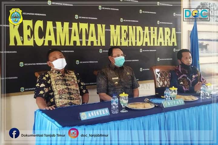 Pjs Bupati Tanjabtim H. Varial Adhi Putra, ST. MM Kunker ke - Kecamatan Mendahara. 