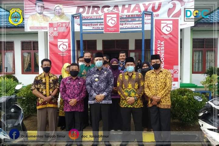 Pjs Bupati Tanjabtim Fose Bersama Usai Kunker di Kecamatan Dendang 