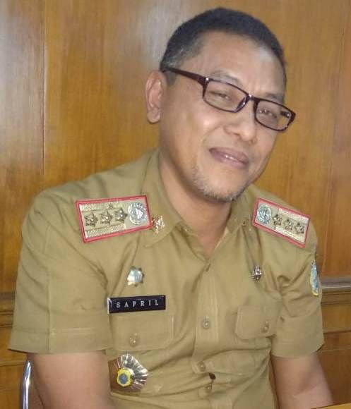 Juru Bicara Gugus Tugas Penanganan Covid-19 Kabupaten Tanjung Jabung Timur, Provinsi Jambi, Sapril 