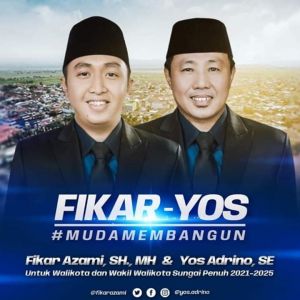 Usung Visi Sungai Penuh Madani, Fikar - Yos Akan Wujudkan Sungai Penuh Jadi Kota Percontohan