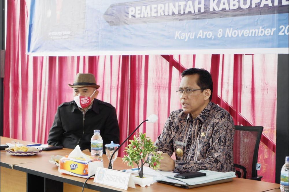 Pjs Gubernur Jambi bersama Bupati Kerinci