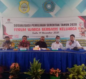 Sosialisasi Pilkada Serentak Berbasis Keluarga Disambut Baik