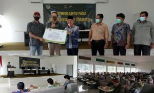 Bupati Kerinci Hadiri dan Buka Pertemuan Rantai Pasar Hasil Agroforestry