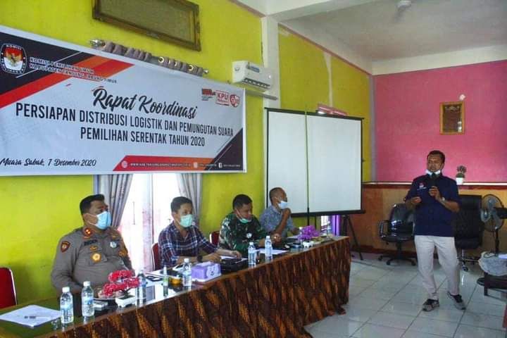 Rakor Persiapan Pendistribusian Logistik Pemilu