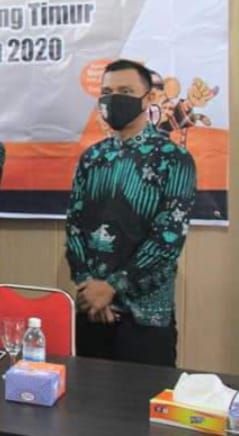 Komisioner KPU Tanjabtim Ahmad Najib. 