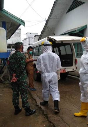 Cegah Covid-19, Pemdes Pandan Makmur Terapkan Protokol Kesehatan