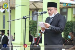 Wabup Tanjabtim Jadi Inspektur Upacara HAB 2021