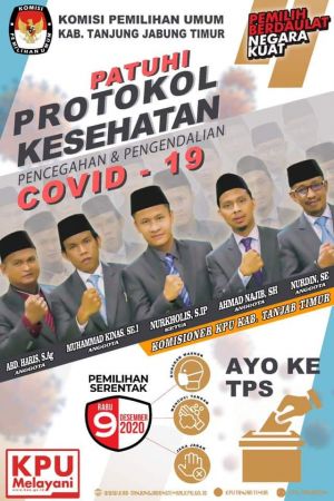 KPU Himbau Masyarakat Untuk Datang ke TPS Nyoblos