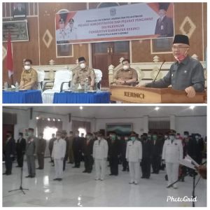 Bupati Kerinci Lantik Pejabat Eselon III dan IV Lingkup Pemkab Kerinci