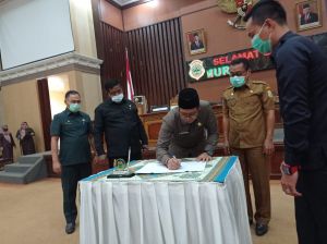 DPRD Tanjabtim Gelar Paripurna Penetapan Propemperda 