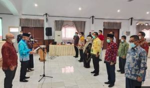 Bupati Kerinci Tandatangani SK TP2DD Kabupaten Kerinci