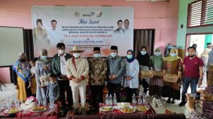 Rayakan HUT ke-4, SMSI Jambi Bersama SAH dan BKKBN Gelar Aksi Soial