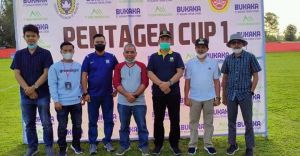 Pj Sekda Asraf Buka Turnamen Sepakbola Pentagen Cup I