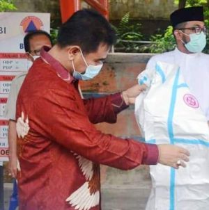 Perjuangkan Penambahan Vaksin dan APD Sekali Pakai untuk Penanganan Covid-19 Provinsi Jambi