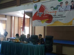 Gelar Coffee Morning Bersama Insan Pers, Wako Ahmadi & Wawako Antos Berharap Sinergisitas