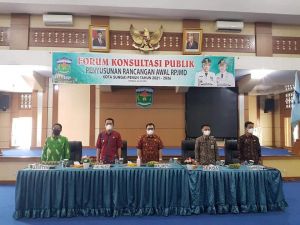 Buka Forum Konsultasi Publik, Wako Ahmadi Harapkan Sinergitas Pembangunan di Kota Sungaipenuh