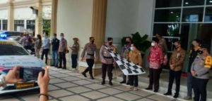 Gubernur Jambi Lepas Pendistribusian 100 Ton Beras untuk Masyarakat Terdampak Covid-19