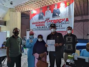 Pemkot Sungaipenuh Jalin Sinergitas TNI & Polri, Pemkot Gencarkan Vaksinasi Covid 19