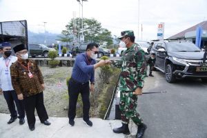 Wako Ahmadi Lepas Kepulangan Pangdam II/Sriwijaya