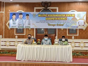 Bupati Kerinci Lepas Keberangkatan Kafilah Ikuti MTQ ke 50 Tingkat Provinsi