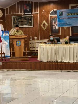 Bupati Kerinci Hadiri Sosialisasi dan Promosi Program Pascasarjana Unand