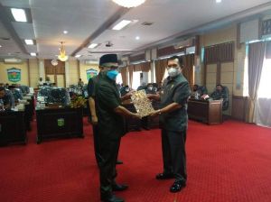 DPRD Sungaipenuh Terima Pengantar 4 RAPERDA Kota Sungaipenuh