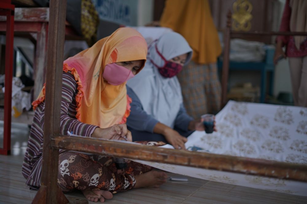 Rumah Batik binaan PHR