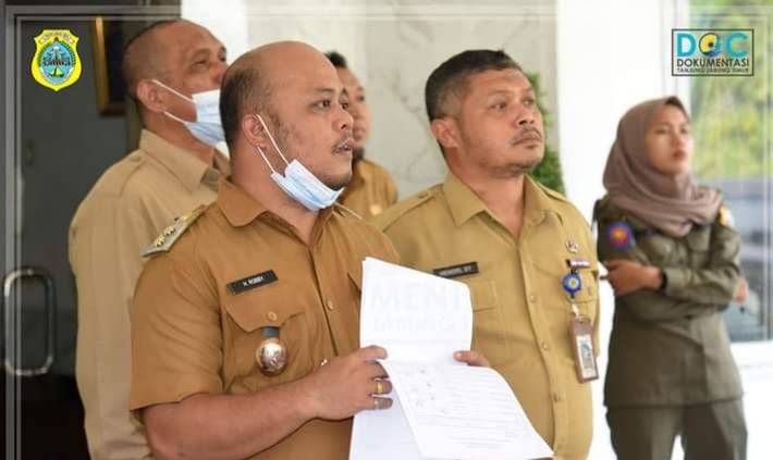 Saat Wabup Sidak Beberapa OPD lingkup Pemerintahan Tanjabtim 