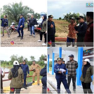 Wabup Monitoring Proyek Pembangunan TA 2022