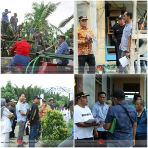 Wabup Robby Terus Lakukan Monitoring dan Pengawasan