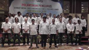 Pengurus SMSI Jambi Resmi Dilantik