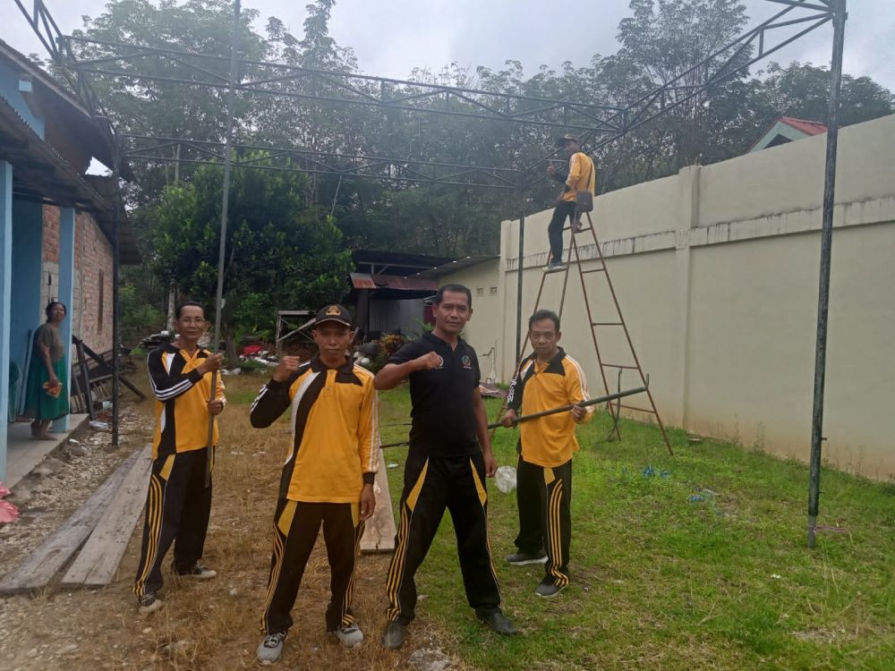 Warga Desa Siliwangi Lakukan Goro Persiapan Pilkadus 