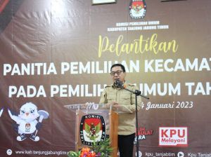 Sekda Sapril Hadiri Pelantikan PPK 