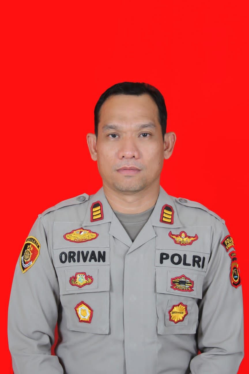 Kapolsek Pelawan Singkut AKP Orivan Irnanda, SE. MH 