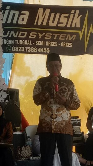 Ambo Gauk Sampaikan Pesan Ke Kades Simpang Datuk