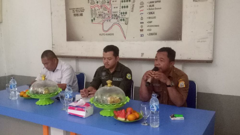 Suasana Musrenbang Desa Sungai Raya 