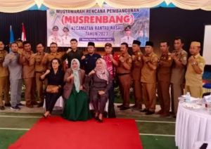 Sejumlah Anggota DPRD Tanjabtim Hadiri Musrenbang Kecamatan Rantau Rasau