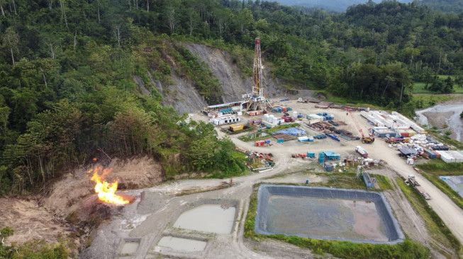 Penemuan gas di Wilayah Kerja (WK) Seram Non-Bula, Desa Seti, Kecamatan Seram Utara Timur Seti, Kabupaten Maluku Tengah, Provinsi Maluku. 