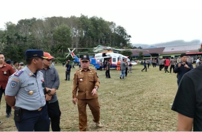 Gubernur Jambi Al Haris Bersama Tim Belum Berhasil Mengevakuasi Kapolda dan Rombongan karena Kabut tebal