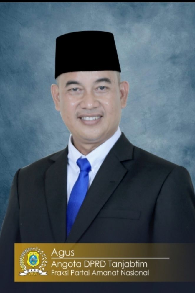 Anggota DPRD Tanjabtim Agus Pranata 