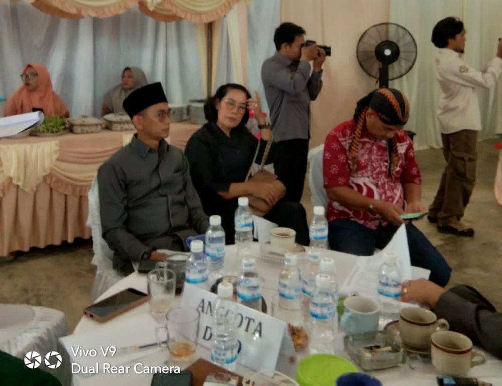 Ambok Acok Beserta Dewan Tanjabtim Lainnya Saat menghadiri Musrenbang 