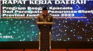 Sekda Provinsi Buka Rakerda Percepatan Penurunan Stunting 