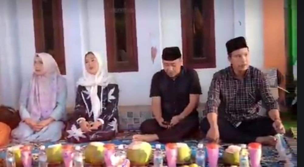 Sekda Tanjabtim Sapril, S.Ip Saat Menghadiri Safari Ramadhan 