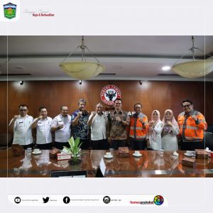 Wawako Antos Lakukan Rakor Bersama Direksi PT. Semen Padang